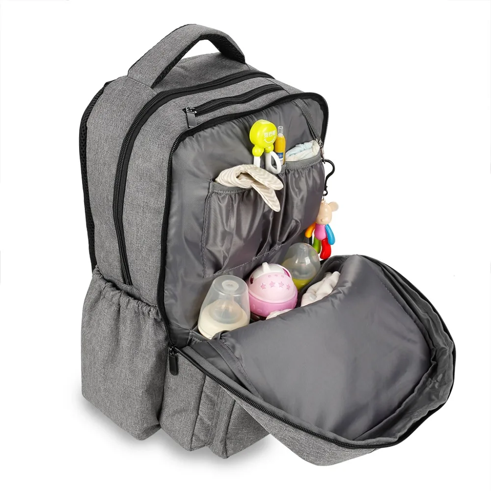 Новая сумка для подгузников рюкзак стильная сумка для папы для путешествий сумка для подгузников с ремнями для коляски для ухода за ребенком на открытом воздухе