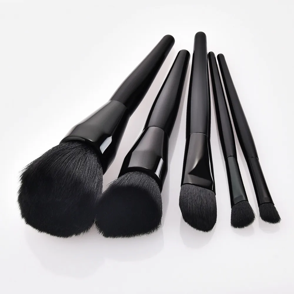 

Professional Makeup Brushes Set 5PCS Wooden Foundation Cosmetic Eyebrow Eyeshadow Brush Makeup Brush Sets Tools Pincel Maquiagem