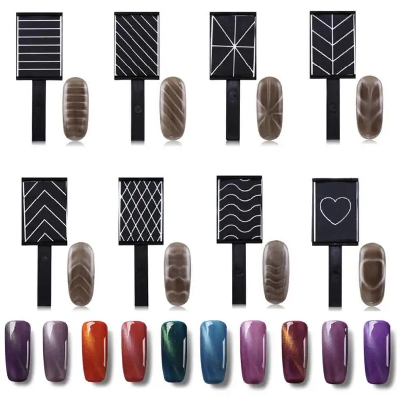 

ROSALIND 1PCS Magnet Stick Cat Eye Strong for cat eye Gel Polish Varnish Tips Builder Nail Art 3D Magnetic Design Pro Manicure