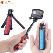 Tekcam Tripod Selfie Stick Mount for Go pro hero 7/6/5/4 Gopro Session Mount SJCAM SJ6 SJ7 SJ8 SJ5000/XIAOMI YI 4K Lite Eken h9r shoot 19 49cm portable selfie stick extend monopod for gopro hero 7 5 6 session xiaomi yi 4k sjcam sj4000 sj5000 eken h9 camera