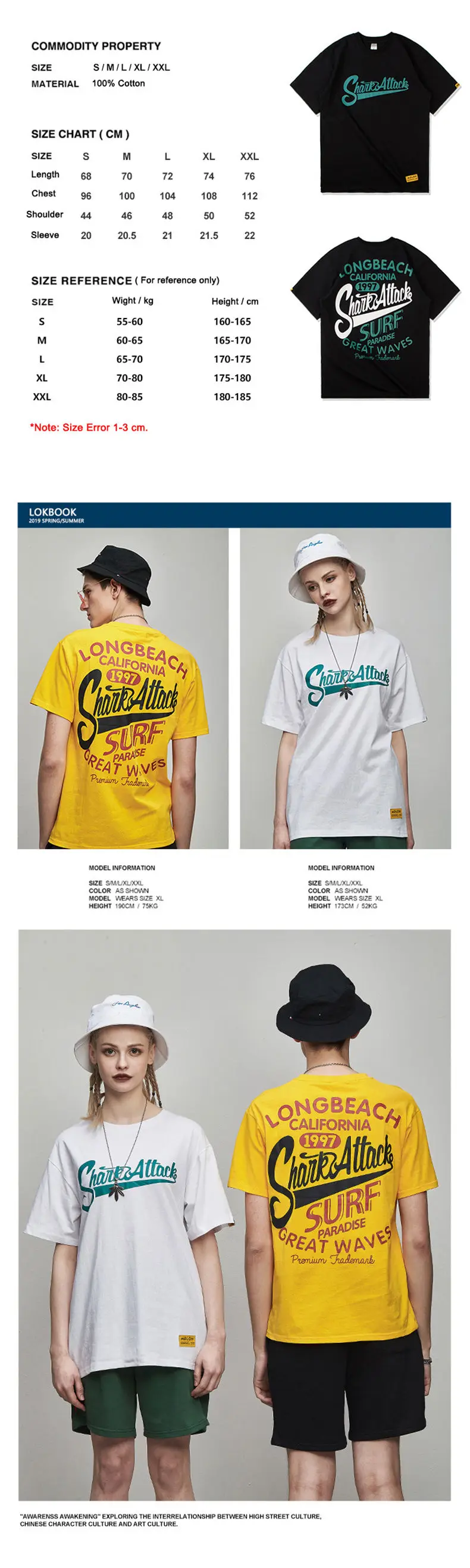 Print T-Shirts Men Women Summer Couples T shirts Male Female Tops & Tees Cotton Letters Oversize Tshirts Man Short Sleeve O-Neck 0