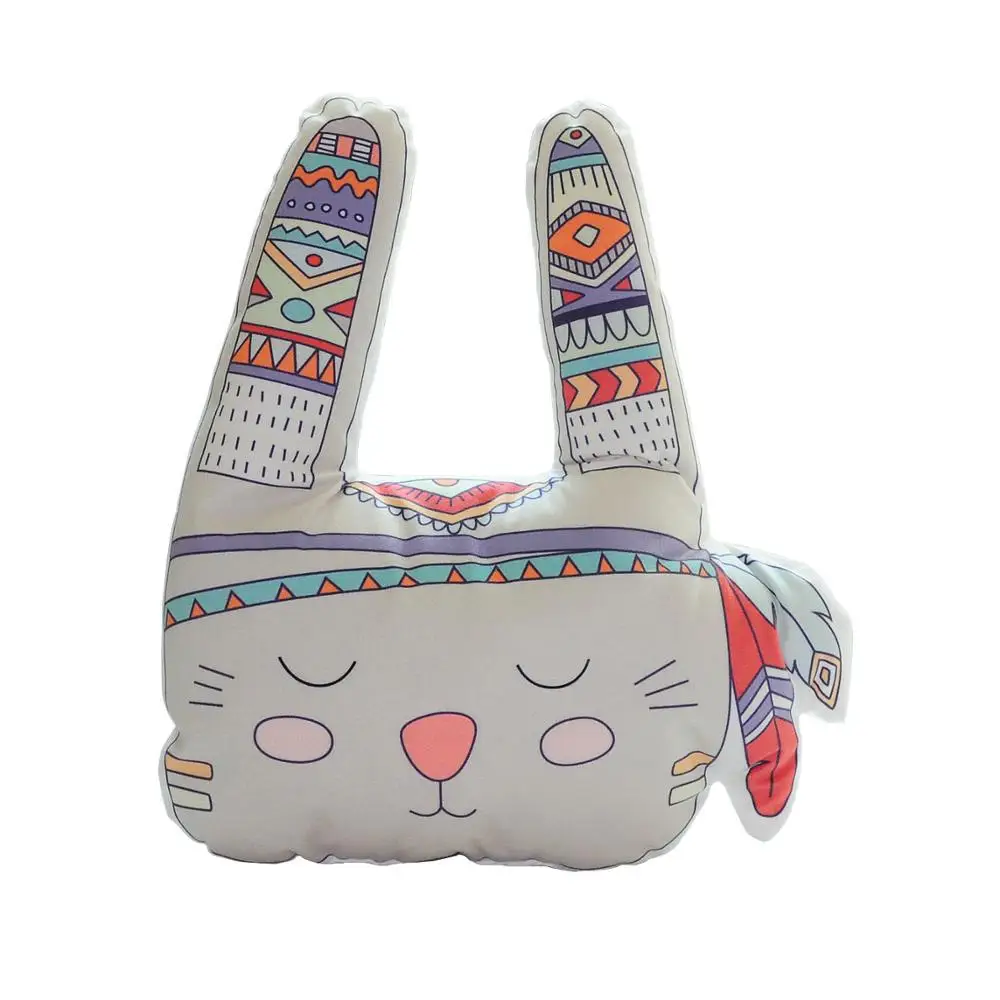 Sweetenlife милые с животными из мультфильмов для подушки мягкая удобная подушка креативный Лисий диван подушка для сиденья в автомобиль можно настроить - Цвет: NO7