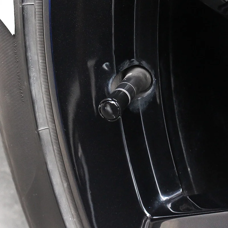 QHCP, 4 шт., колпачок для автомобильных колес из нержавеющей стали, пылезащитная крышка для колес, защита для Ford Mustang