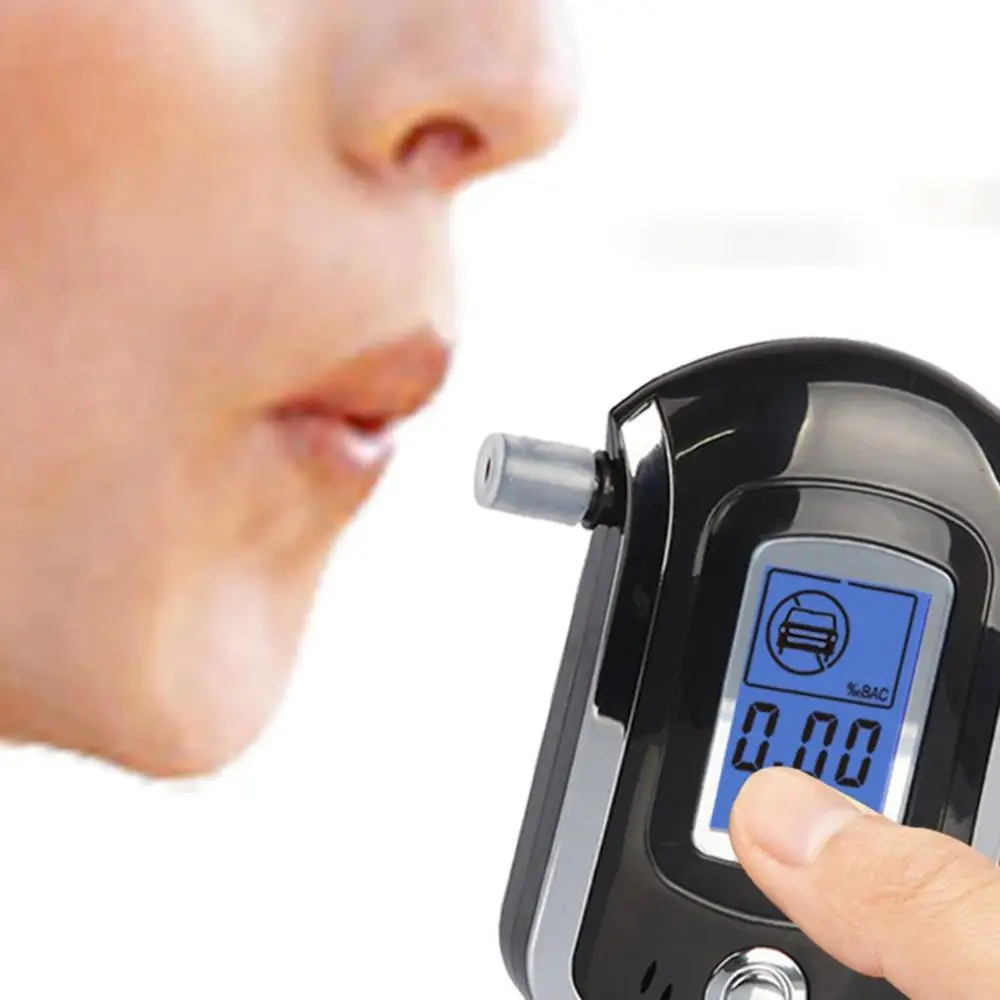 

Breath Type Alcohol Tester Drunk Driving Tester Multi-functional Alcohol Tester Durable Alcohol Testers