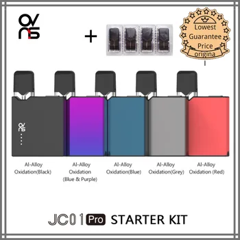 

Newest OVNS JC01 Pro vape Pod starter Kit 400mAh kit 1ML 3 voltage adjustment Preheating Vape Kit vs ovns w01 OVNS JC01