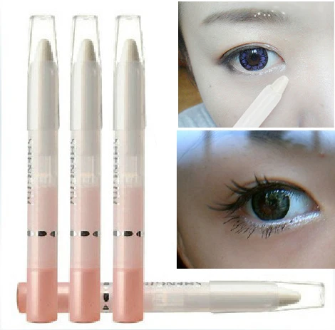 

1PCS Pearl Shimmer White Eyeshadow Pencil Eyeliner Highlighter Eye Shadow Cosmetic Eye liner Makeup