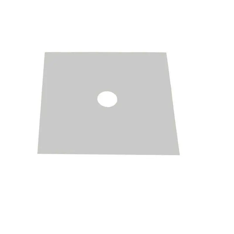 Silvery Абсолютно новые многоразовые антипригарные крышки плиты верхней горелки протекторы для газовой плиты на кухне - Цвет: Silvery