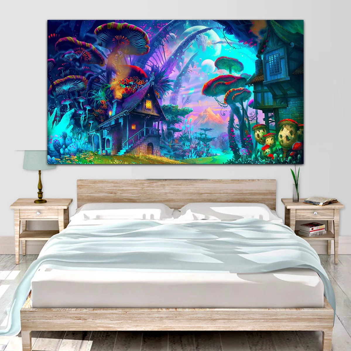Вселенная плакат своими руками рамка Psychedel Trippy художественные плакаты и картина