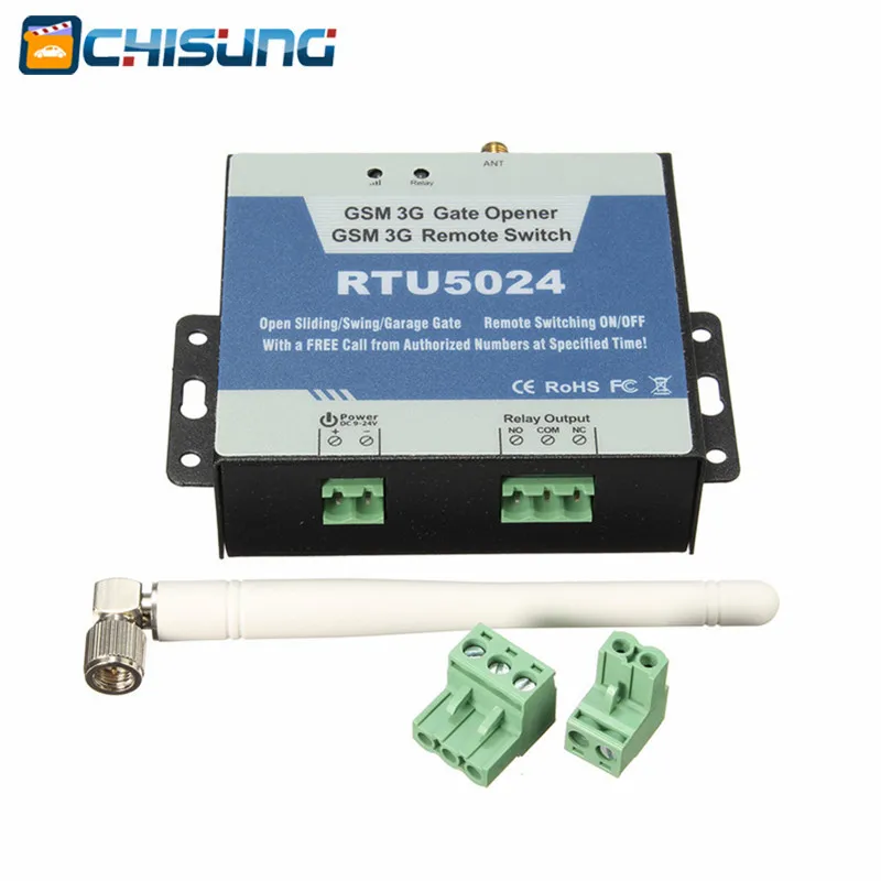RTU5024 GSM Gate Opener Relay Switch Remote Access Control Wireless