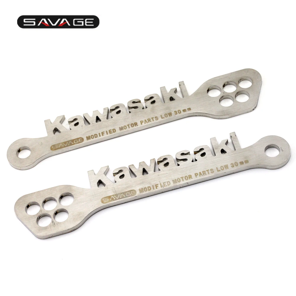 kawasaki Rear Cushion Lever Drop Link Kits Lowering Links Kit (2)