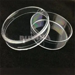 Beli 10 Pcs Steril Cawan Petri w Tutup untuk Lab Piring Bakteri Ragi 55*15mm