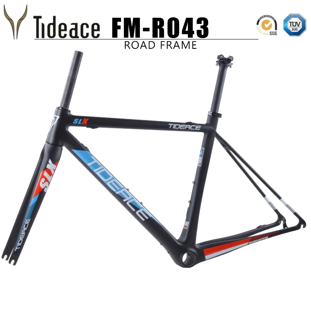 

2018 lightweight only 990g T800 Super light Di2 mechanical carbon fiber bike frameset bicycle carbon road frame 48/51/54cm