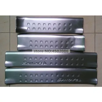 

stainless steel internal Scuff Plate/Door Sill For 2013 Hyundai Santa Fe ix45