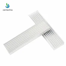 

Durable Silver Aluminium Radiating Fin Cooling Heatsink 100*25*10MM for LED Power Transistor Electrical Radiator Chip