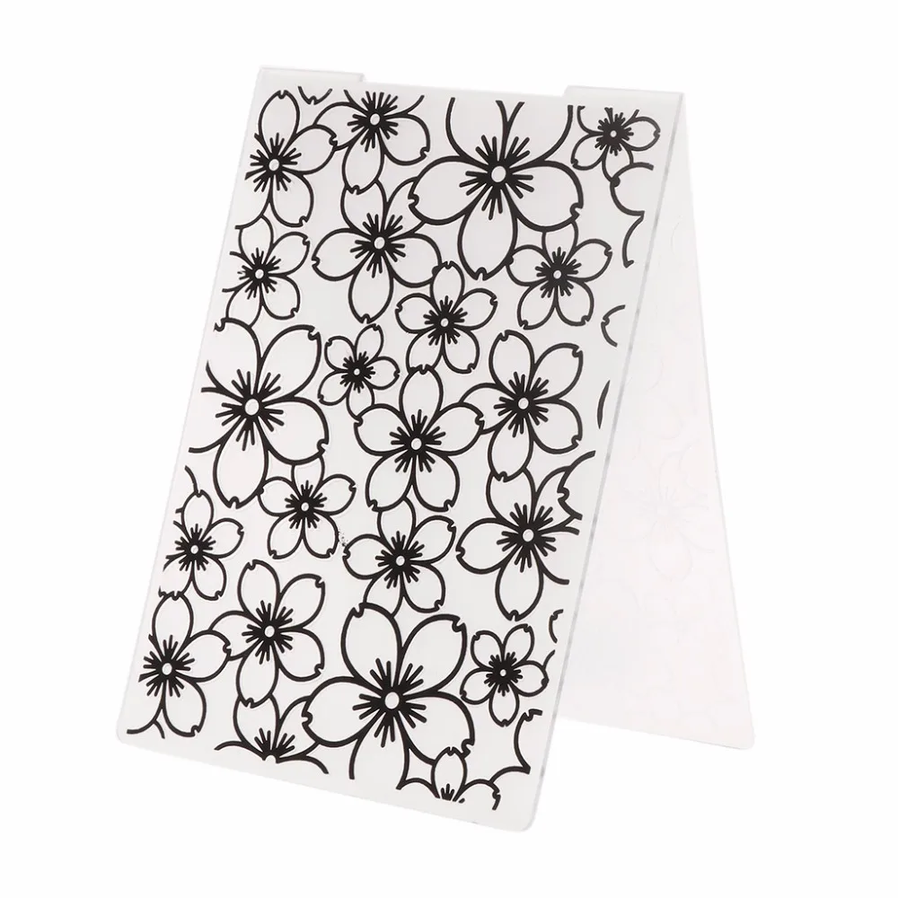 Plastic Embossing Folder Template DIY Scrapbooking Paper Cards Making DIY Crafts