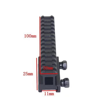 

Tactical T-Serie 4/15 Free Float Slanted Holes 12 Inch Handguard Quad Rail Scope Mount