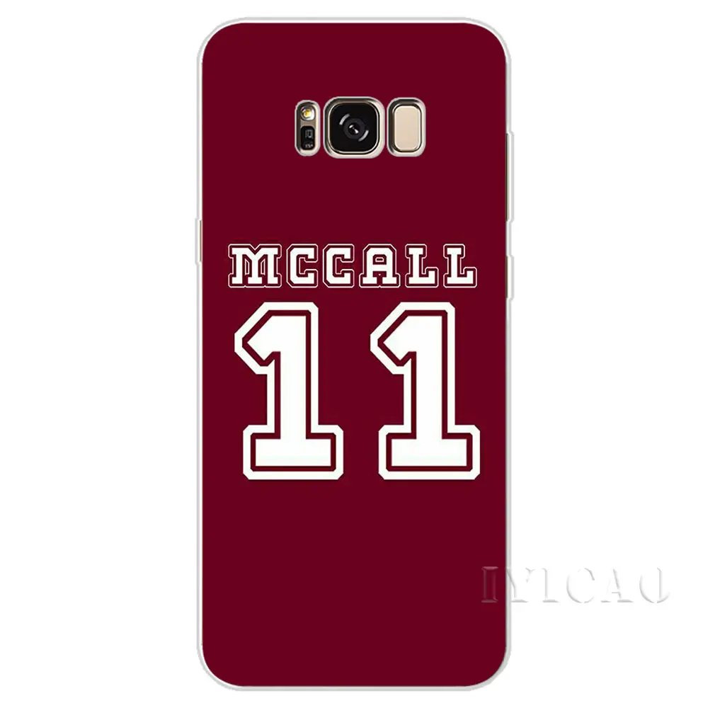 IYICAO прочный Чехол Teen Wolf Stilinski 24 Данбар 9 Жесткий чехол для Samsung Galaxy A3 A5 2015 2016 2017 A6 A7 A8