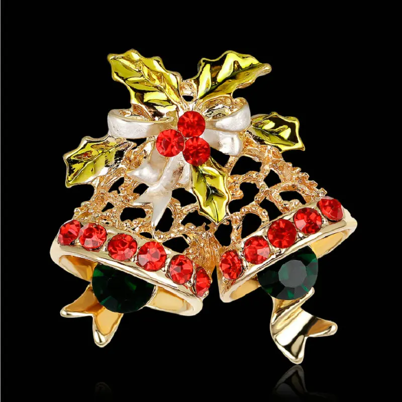 Женская Брошь в виде снеговика и рождественской елки|enamel brooches for women|brooches womenenamel