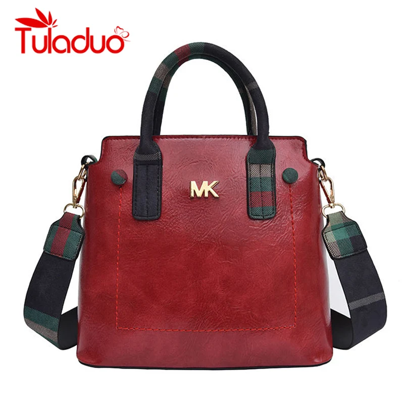

Tuladuo Fashion Brand Women Handbags Casual Tote Solid High Quality PU Leather Shoulder Crossbody Women Bags Sac A Main 2018