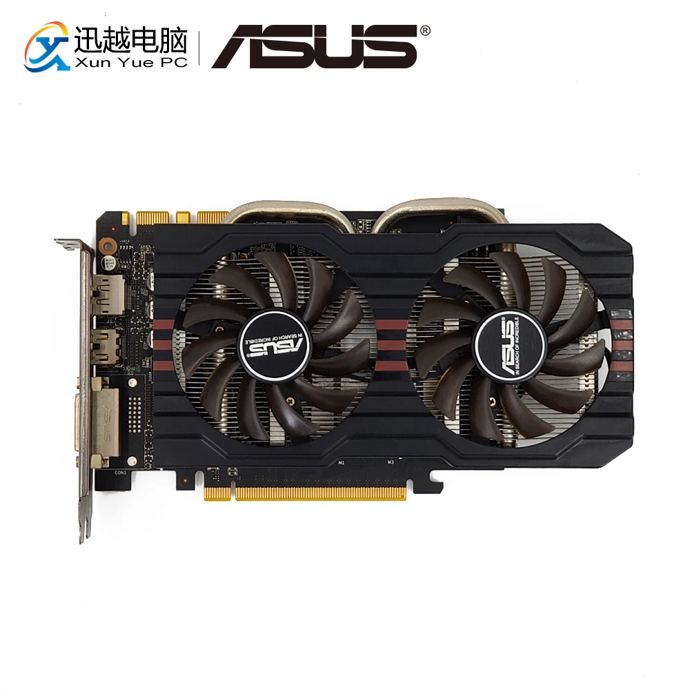 

ASUS GTX760-DF-2GD5 GDDR5 Original Graphics Cards 2GB GDDR5 256 Bit GTX 760 Video Card DVI HDMI DP For Nvidia GTX760