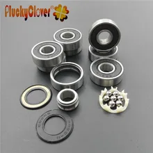 1/8/10 шт. ABEC11 GCR15 мяч Обтекателя втулки подшипника 608-2rs рифленый ролик-упорные шариковые подшипники для упаковки крема для рук, обсушки салатных листьев игрушки скутер колеса Подшипники