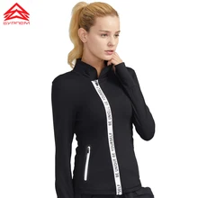 Syprem Женская куртка для бега. Дышащая ткань куртка для бега Спортивная одежда для йоги женские тренировочные дышащие куртки спортивные пальто фитнес тренировочная куртка, 1FT1041