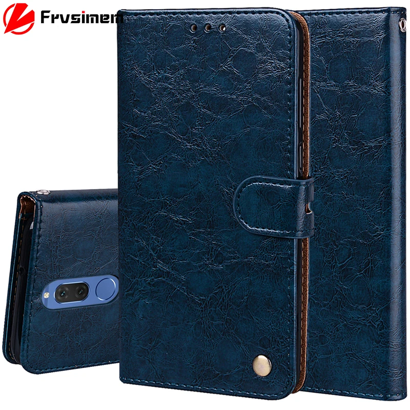 Vintage Leather Wallet For Huawei Nova 2i RNE-L01 RNE-L02 Mate10 Lite Mate 10 Flip Case Soft Silicon Cover Stand |