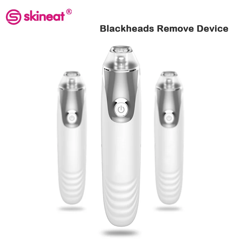 

Skineat Blackhead Remover Facial Acne Whiteheads Remove Device Diamond Dermabrasion Peeling Tool With 4 Suction Tips