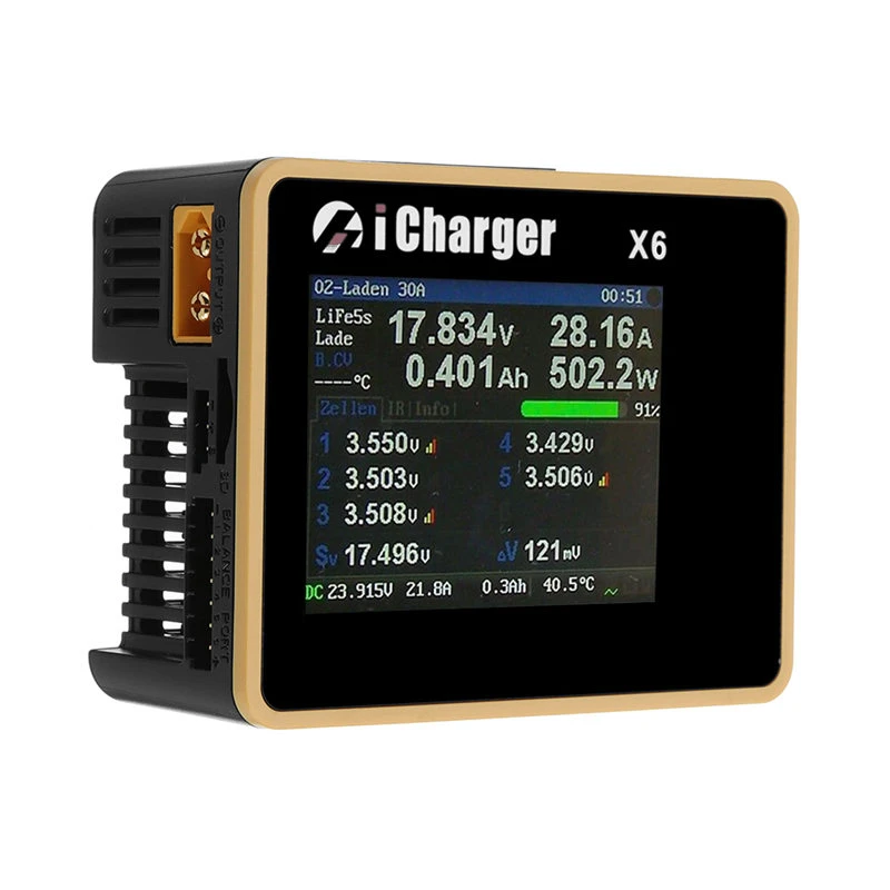 Icharger X6 X8 800w 60a Lipo Battery Balance 30a High Charge Current