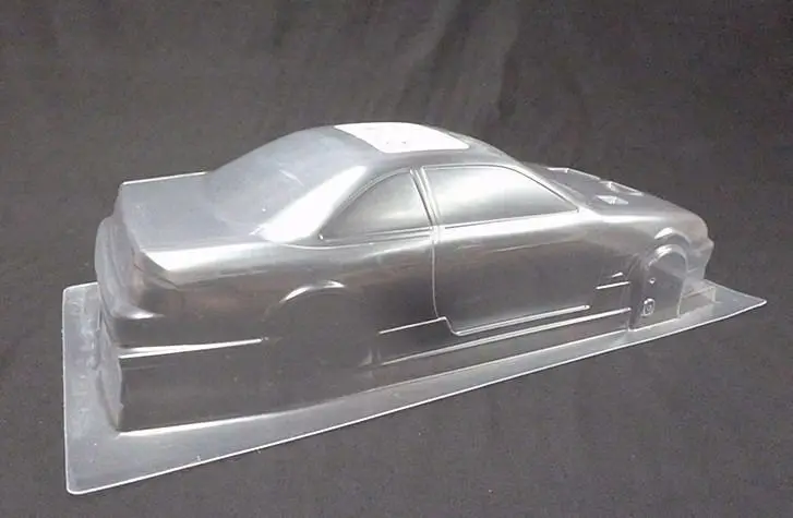 1/10 Радиоуправляемый автомобильный Поликарбонат Lexan прозрачный корпус NNissan 200SX S14