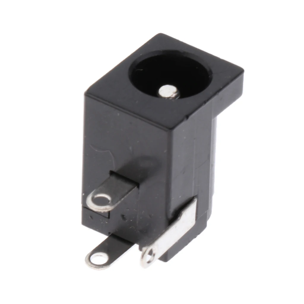Baoblaze 50Pcs 2.1x5.5 PCB Mount DC Power Jacks Sockets DC-005 Charger Power Plug