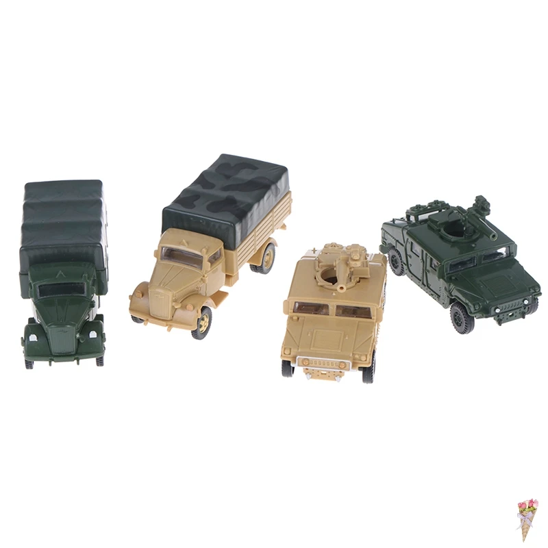 1:72 4D hummer ракеты грузовик Сборная модель военная детская игрушка подарок для