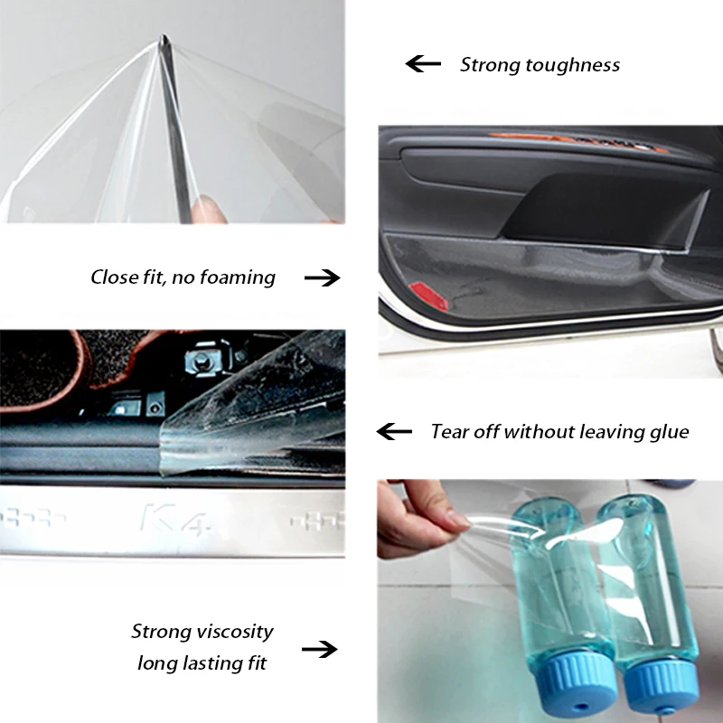 BACKAR Universal Rhino Skin Car Protective Film Anti Scratch Clear Transparence Stickers For Renault Subaru Ford Fiat Chevrolet BACKAR Universal Rhino Skin Car Protective Film Anti Scratch Clear Transparence Stickers For Renault Subaru Ford Fiat Chevrolet