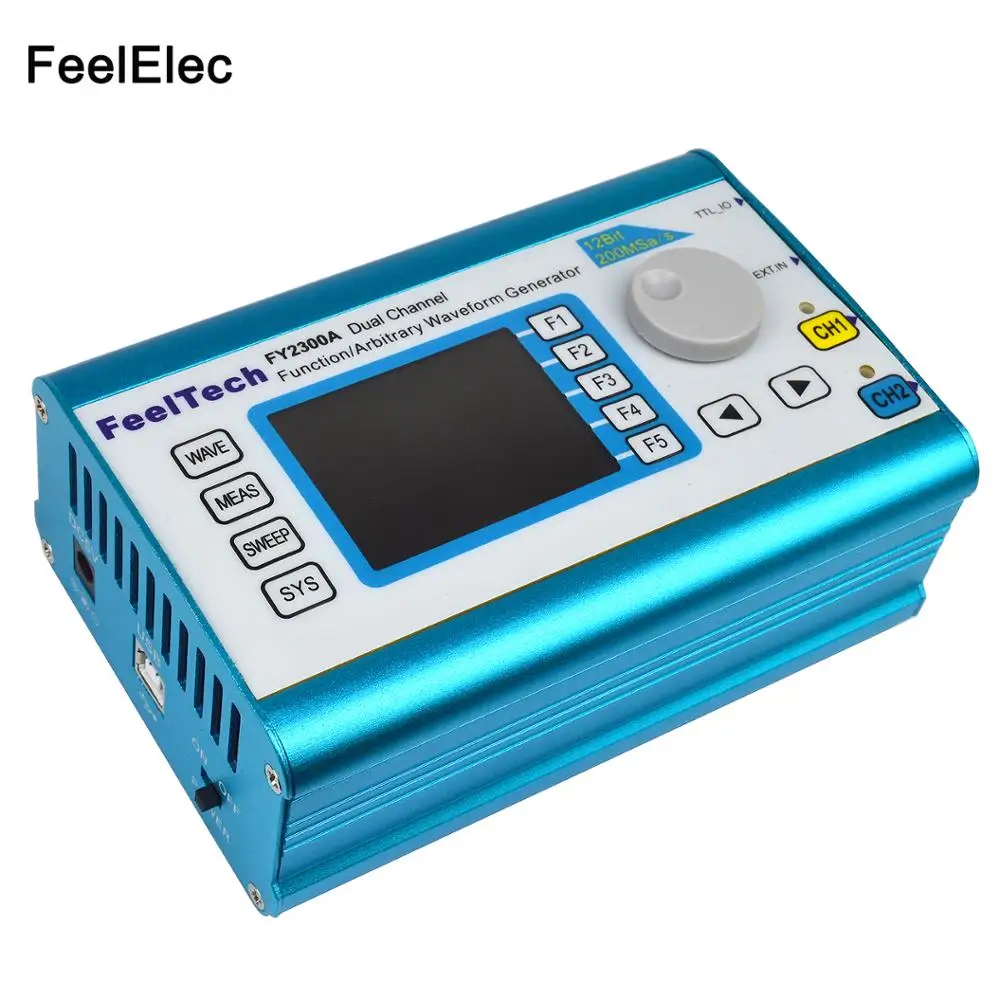 

Feeltech FY2300 Digital DDS Dual-channel function Frequency Meter multifunctional Higher stability signal generator