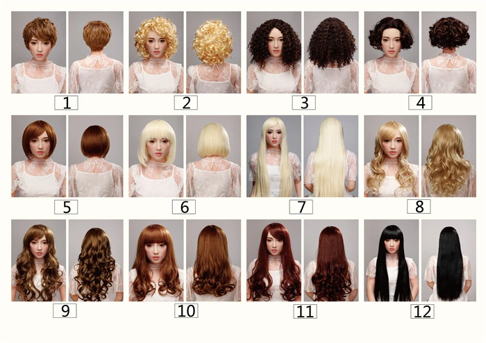 145cm-170cm Wigs