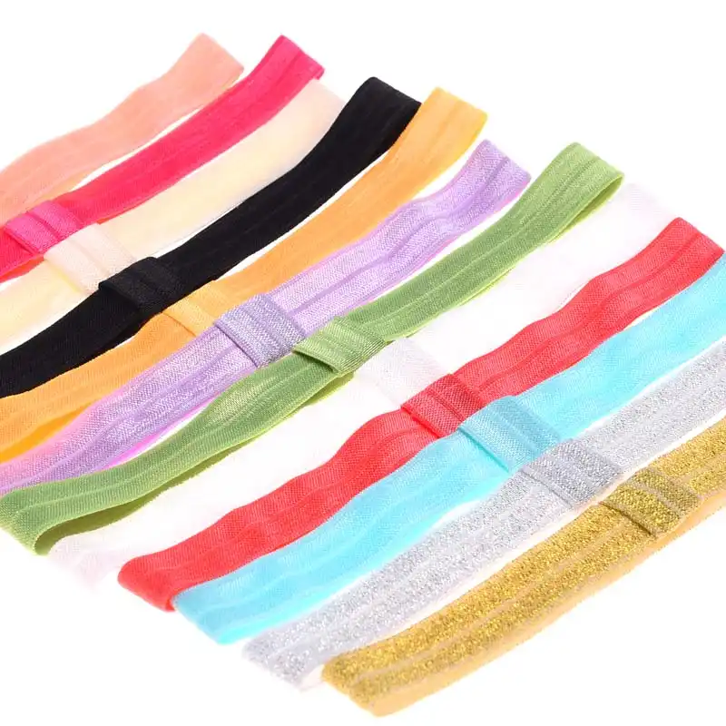 22pcs Thin rubber band 0.6cm Elastic Hairband Newborn Headbands Hair