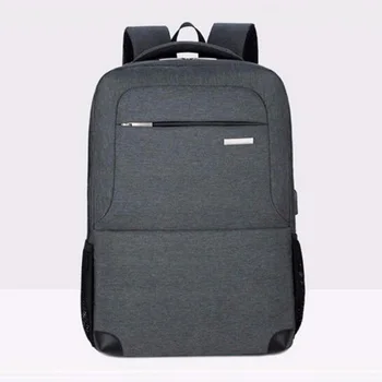 

USB Interface Anti Theft Men Backpack Portable Business Backpack Laptop Backpack Waterproof School Bag Male Mochila