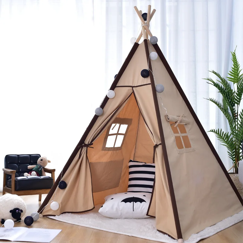 

Canvas Indian Teepee Tent for Kids