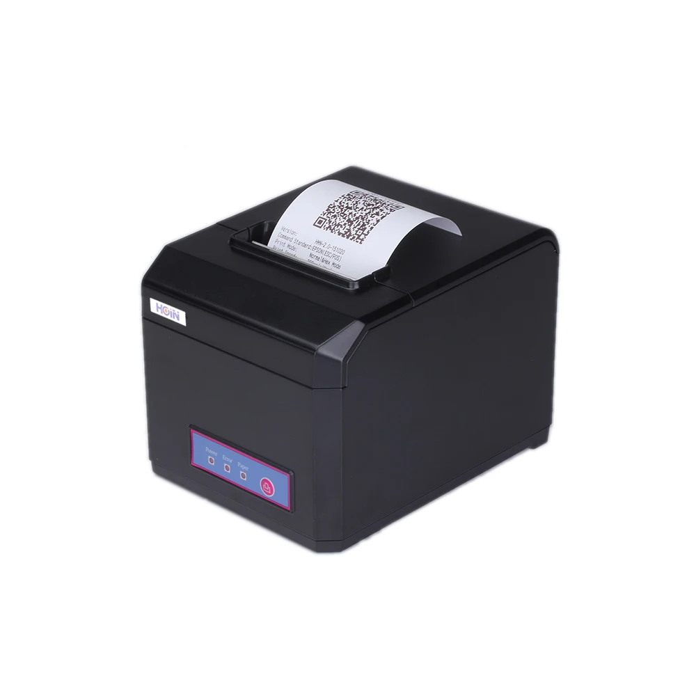 

HOP-E801 80MM Thermal Printer Receipt Machine Printing Support Internet+USB+COM Connection barcode Bar code label printers