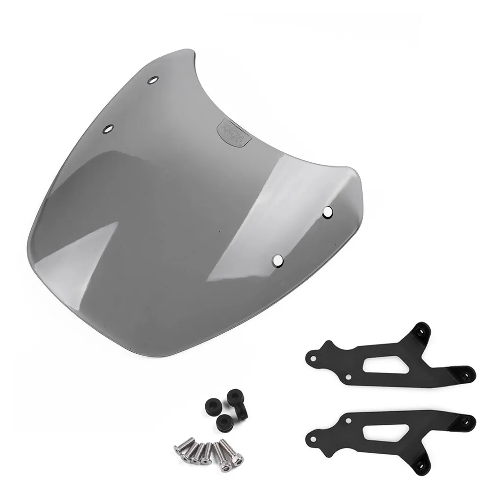 ABS Motorcycle Front Windscreen Windshield Shield Screen Protection With bracket For Yamaha XSR900 XSR 900