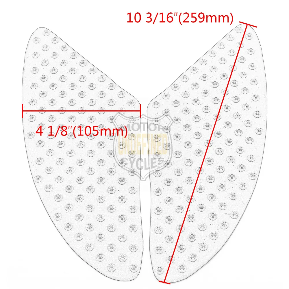 Неопределенные мотоциклетные Танк тяги Pad стикеры резиновая сторона колено ручка протектор Наклейка для Kawasaki Ninja ZX ZX6R 9R 250R Moto