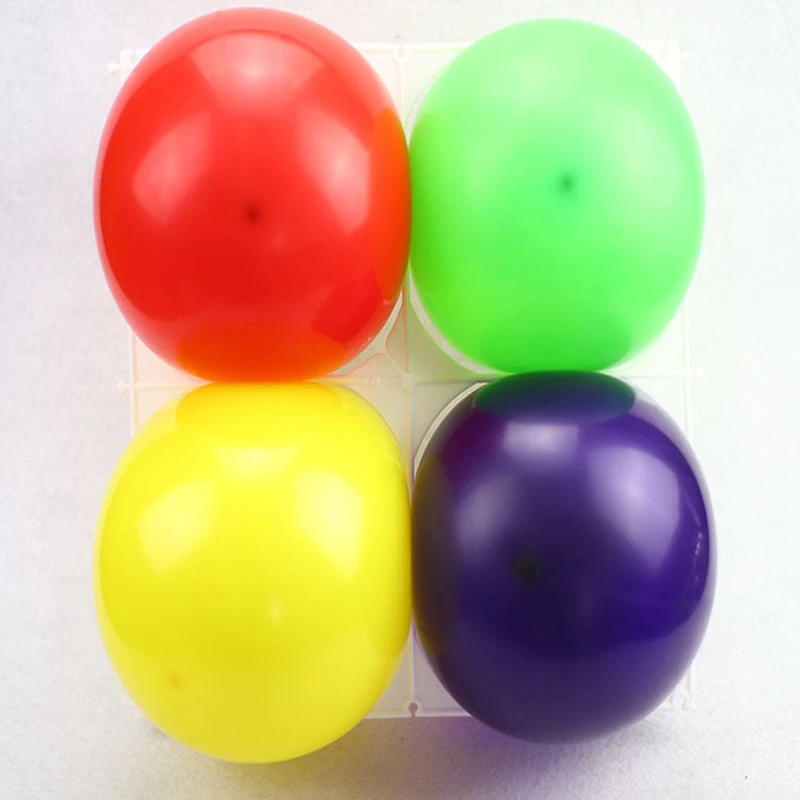 12pcsNew Balloon AccessoriesBirthdayParty Supplies 4 Holes Balloon Grids Round Latex Balloon Wedding Decoration Gridding Use (4)