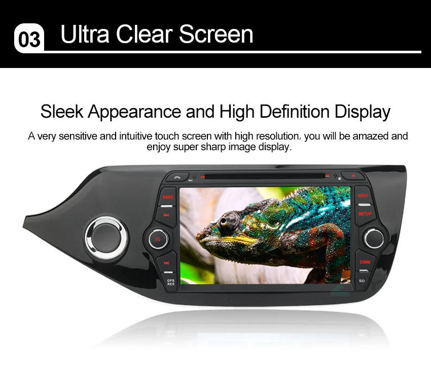 Best 8" HD Android 8.1 Car DVD Stereo For Kia Ceed 2012 2013 2014 2015 2016 2017 Auto Radio FM RDS WiFi GPS Navigation Reverse Camera 4