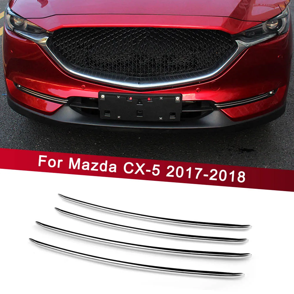 Передняя противотуманная фара, полоски, декоративная крышка для Mazda CX-5 CX5 CX 5 аксессуары внешнее хромовое оформление