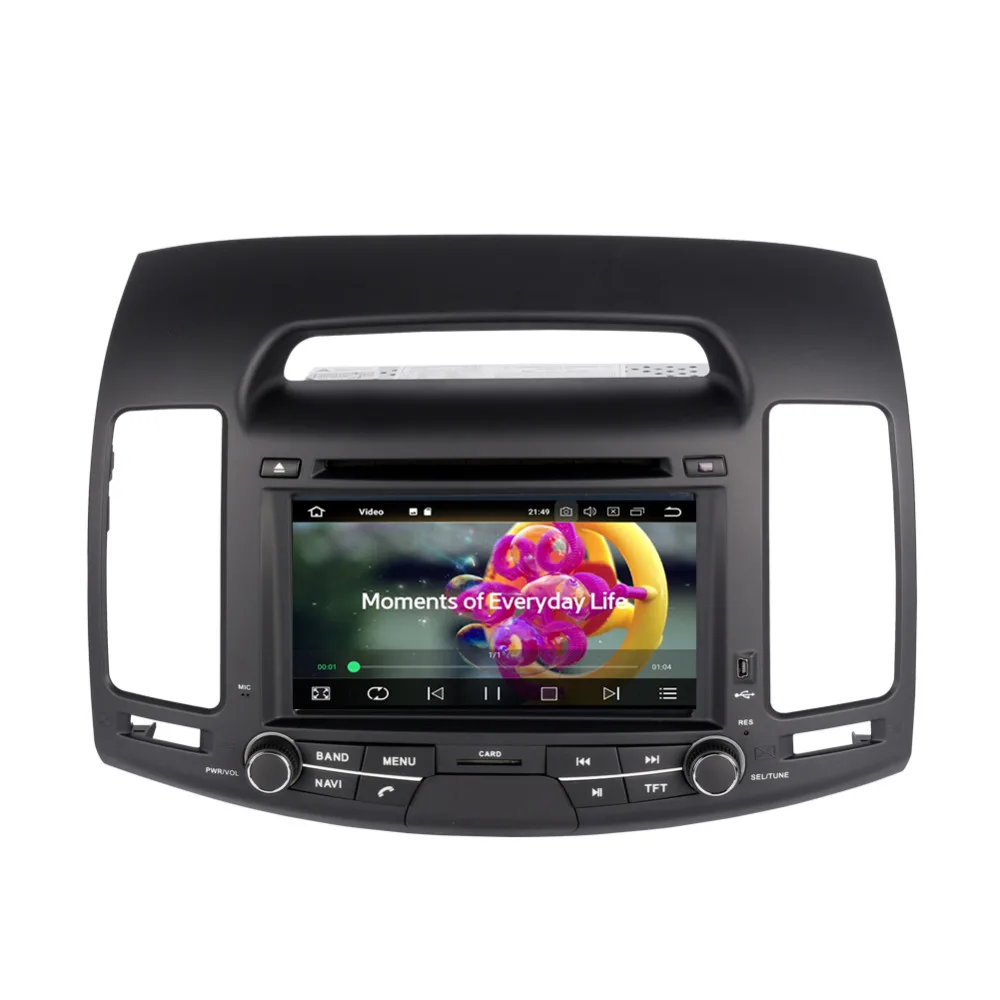 

Android 8.0 Octa Core 4GB RAM Car GPS Navigation Radio Stereo For Hyundai Elantra 2007-2011 Head Unit DVD Multimedia Player