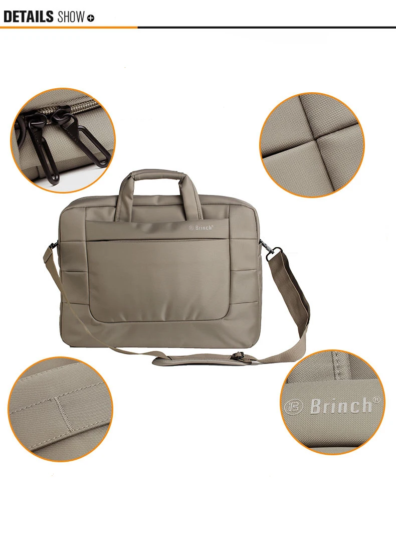 BRINCH Brand Waterproof 17 inch Men Women Notebook Computer Laptop Bag for Acer Asus Samsung Briefcase Shoulder Messenger Bag