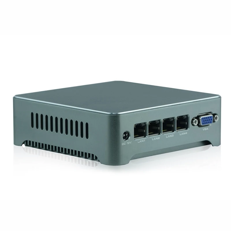

Barebone mini pc J1900 Quad core 4 LAN Mini firewall Desktop Computer for Networ Router training centers factories internet