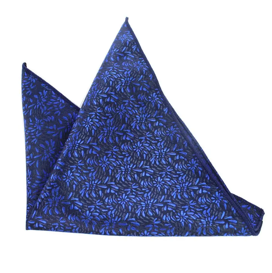 47 Ricnais мужской платок с узором пейсли Классический Цветочный Карманный квадратный бизнес полотенце для сундуков плед носовой платок джентльменский костюм свадьба - Цвет: 47