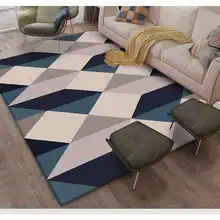 Модный Европейский геометрический дверной коврик, ковер для гостиной, ванной комнаты, спальни, ковры для гостиной, компьютерная Подушка для стула