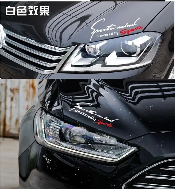 

Car Styling Sports Light Eyebrows Stickers For Toyota Allion Altezza Auris 1 2 Avalon 2 Aygo 1 2 Belta Blade Celsior 3